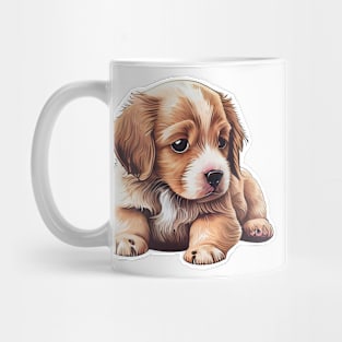 dog puppy cute sticker Mug